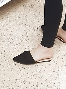 Candid Feet And Shoes