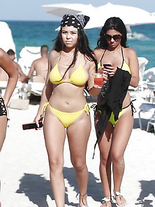 Karina Seabrook Hot Bikini In Miami 7-8-17