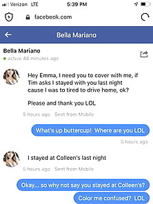 Lesbian Cheat Texts - Bella Mariano