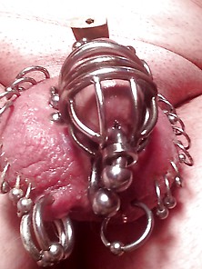 Pierced Slavedick In Chastity