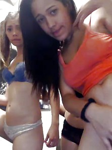 Horny Latin Lesbian (18+) Webcam Girls Love To Play