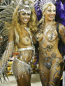 Nude And Semi-Nude Beauties From Rio Carnaval 2014 And 2015