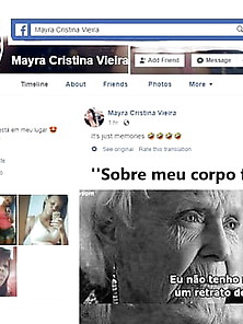 Facebook Mayra. C. Vieira. 5