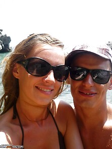 Real Amateur Couple At Vacation 28