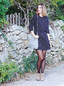 French Bloggers Mode With Sexy Legs 38