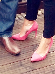 Wife's Feet In Heels