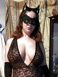 Sexy Catwoman For Halloween!!