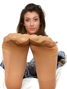 Legs Feet Boots Shoes Pantyhose Nylon Heels Flats Toes Mix!!
