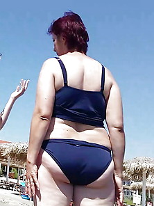 Spy Beach Slips Ass Woman Romanian