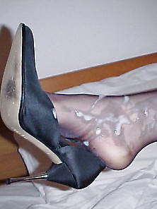 Todays Heels And Stockings