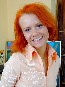 Redhead Teen Love Cock In Her Ass