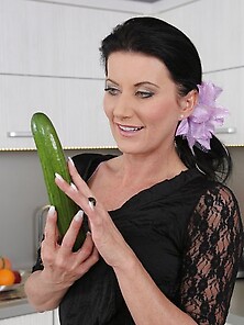 Hot Masturbation Cucumber