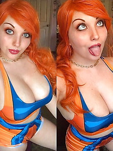Busty Cosplayer