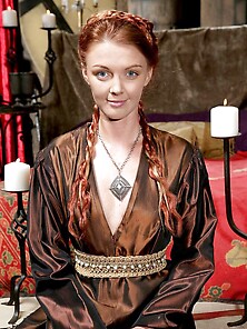 Slim Redhead Cosplays Game Of Thrones And Disrobes To Show Her F