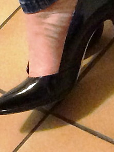 High Heels In A New Year Party