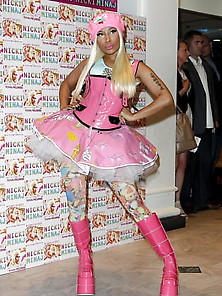Nicki Minaj In Pink Pvc