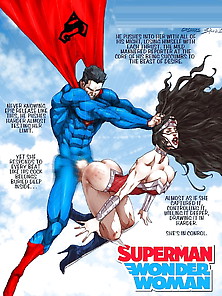 Cartoon : Superman & Wonder Woman Hentai