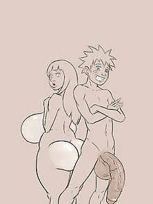 Naruto And Hinata's Sunbathing Experience