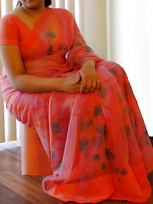 Sexy Indian Aunty Saree