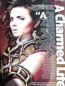 Naked Emma Quinlan With Snake
