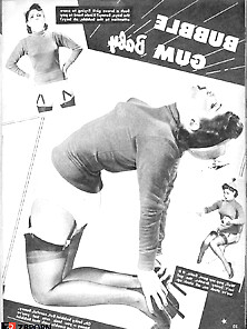 Tights Pages From Vintage Magazines
