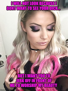 Alexa Bliss Sexy Captions By Me Cock Teasing Part 2