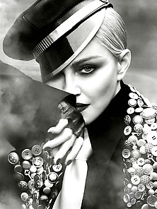 Milf Madonna Vogue Germany April '17
