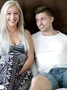 Handsome Hunk And His Girlfriend Fuck Hard