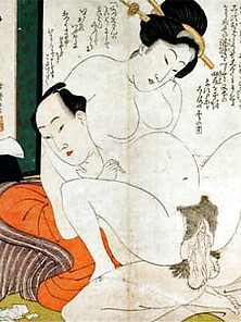 Erotic Japanese Ukiyoe Syunga