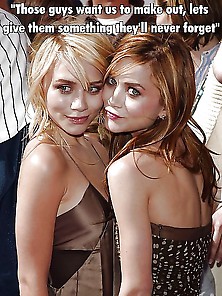 Olsen Twin Captions