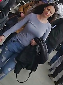 Spy Bust Teens Girl Romanian