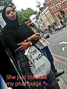Uk Candid Somali Hijabi Slag With Bubble Butt Wants My Cock