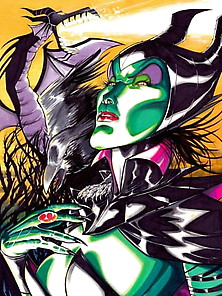 The Evil Queen & Maleficent: (Disney)