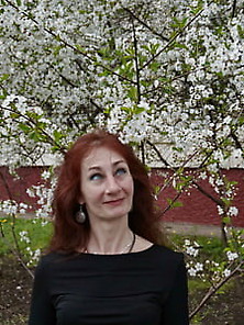 In White Cherry-Flowers
