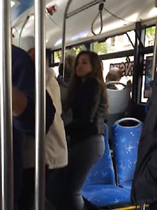 Great Ass In Bus