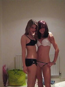 Two Amateur Gfs Posing Together 8