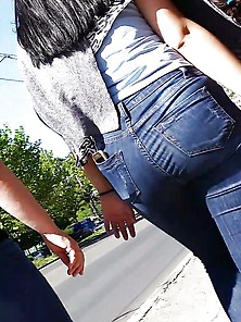 Spy Jeans Sexy Ass Teens Girl Romanian