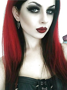 Gothic Ladies Hairstyle