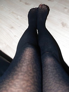 Pantyhose Selfies From Present