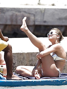 Rita Ora: Sexy Ass Beach Tits - Ameman