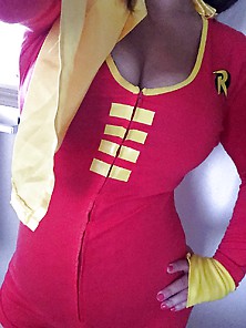 Superheroine Robin Pajamas