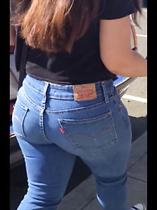 Latina Wife In Jeans What Would You Do To It?