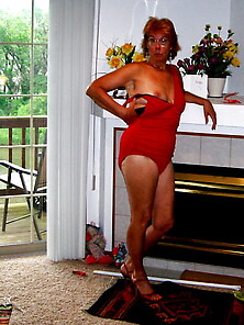 7.  Mature,  Iowa Nudist Wife,  Big Tits And Clit