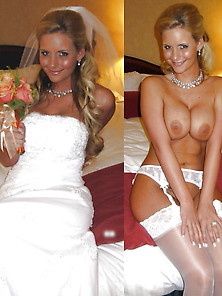 Wedding Day Dressed And Undressed