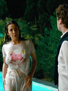 Valerie Karsenti French Actress Wet T-Shirt