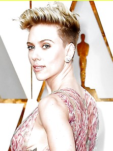 Scarlett Johansson At Oscars 2017