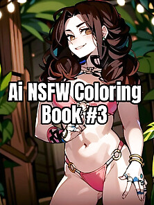 Ai Coloring Book #1.  Nsfw Coloring Book