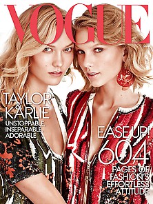 Vogue March '15 - Taylor Swift & Karlie Kloss