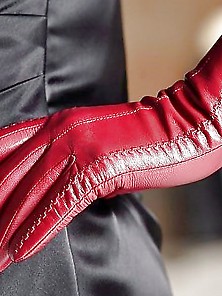 Leathergloves Red 2