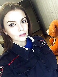 Russian Police Beauty